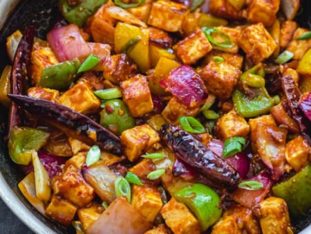 Chilli Paneer ( Spicy )