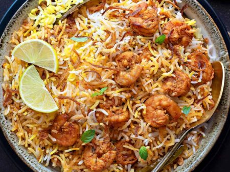 Jheenga Biryani