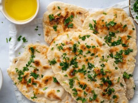 Vegan + Gluten free Naan