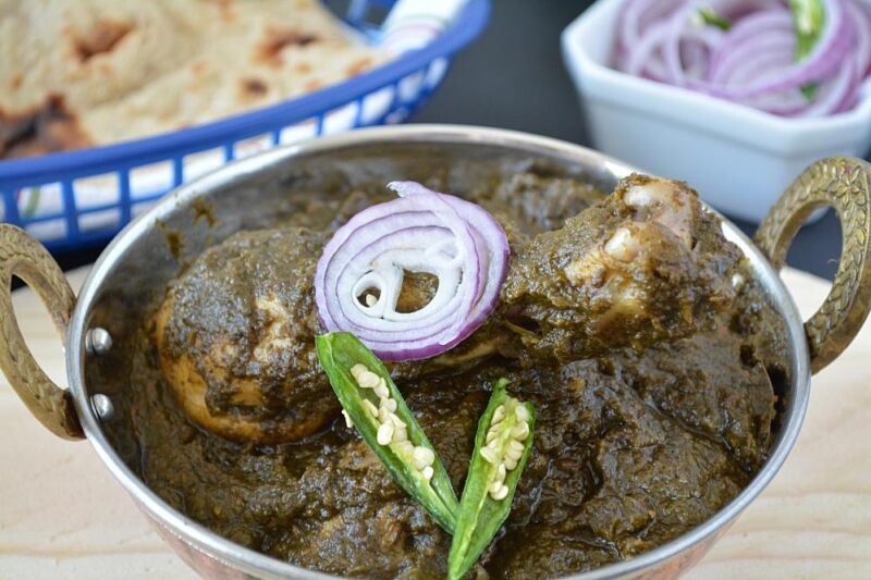Punjabi chicken Palak